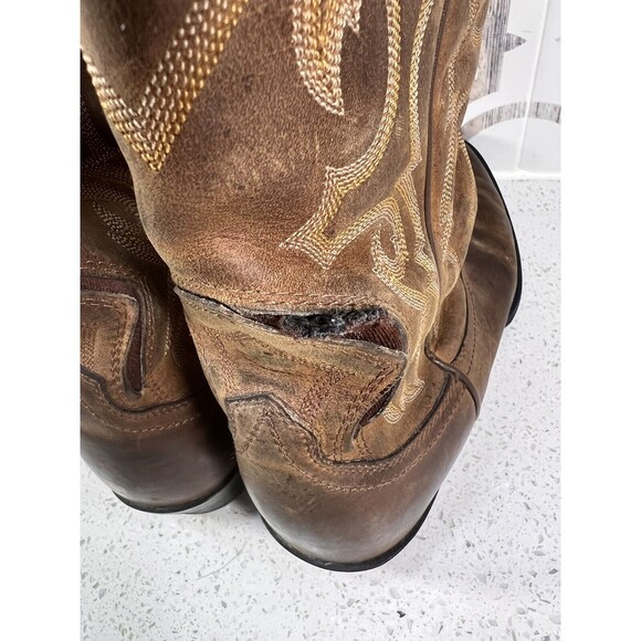 Ariat Men’s R Toe Boots Size 9.5 - Picture 5 of 8